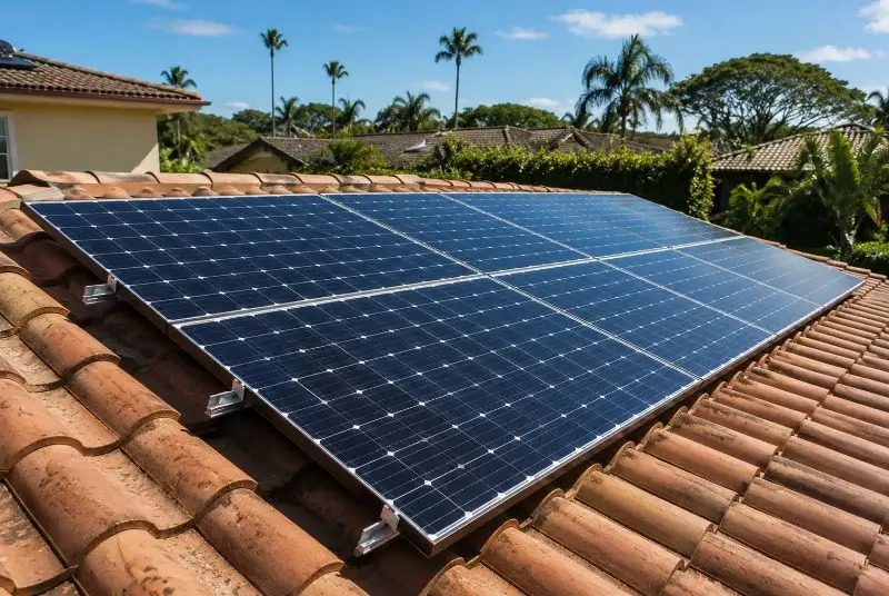 Installation de panneaux solaires à Cailhau