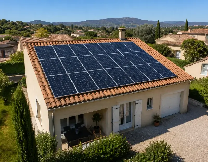 Prime à l'autoconsommation panneaux solaires Cailhau — aide financière de l'État